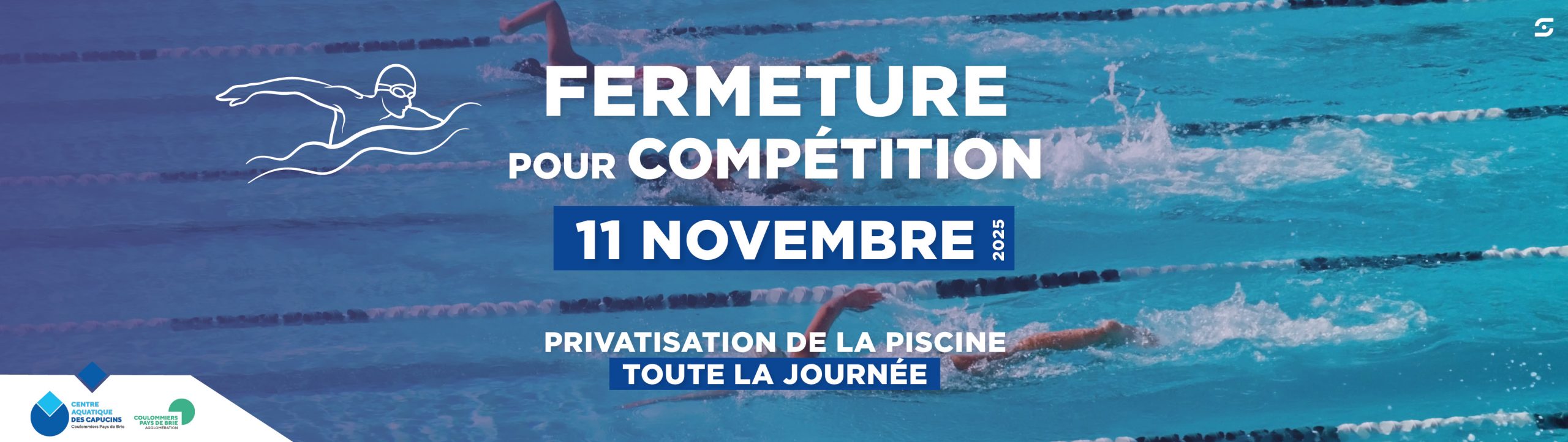 FERMETURE POUR COMPÉTITION