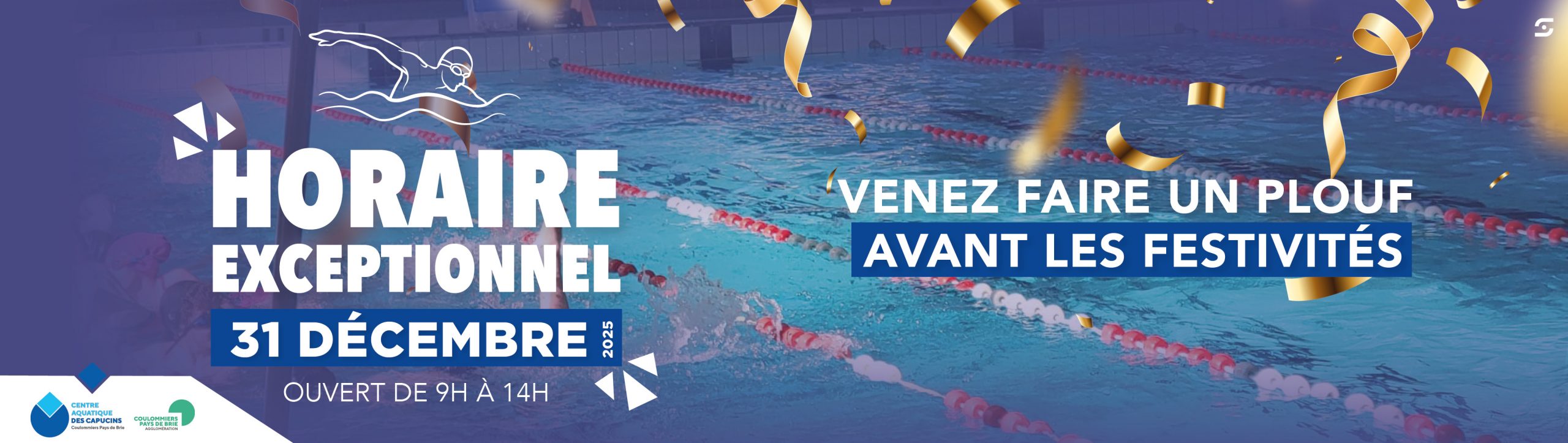 HORAIRE EXCEPTIONNEL 31 DÉCEMBRE