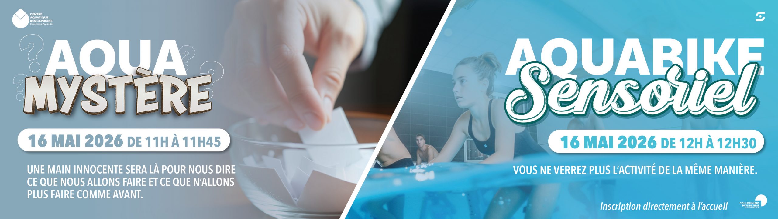 AQUA MYSTÈRE ET AQUABIKE SENSORIEL